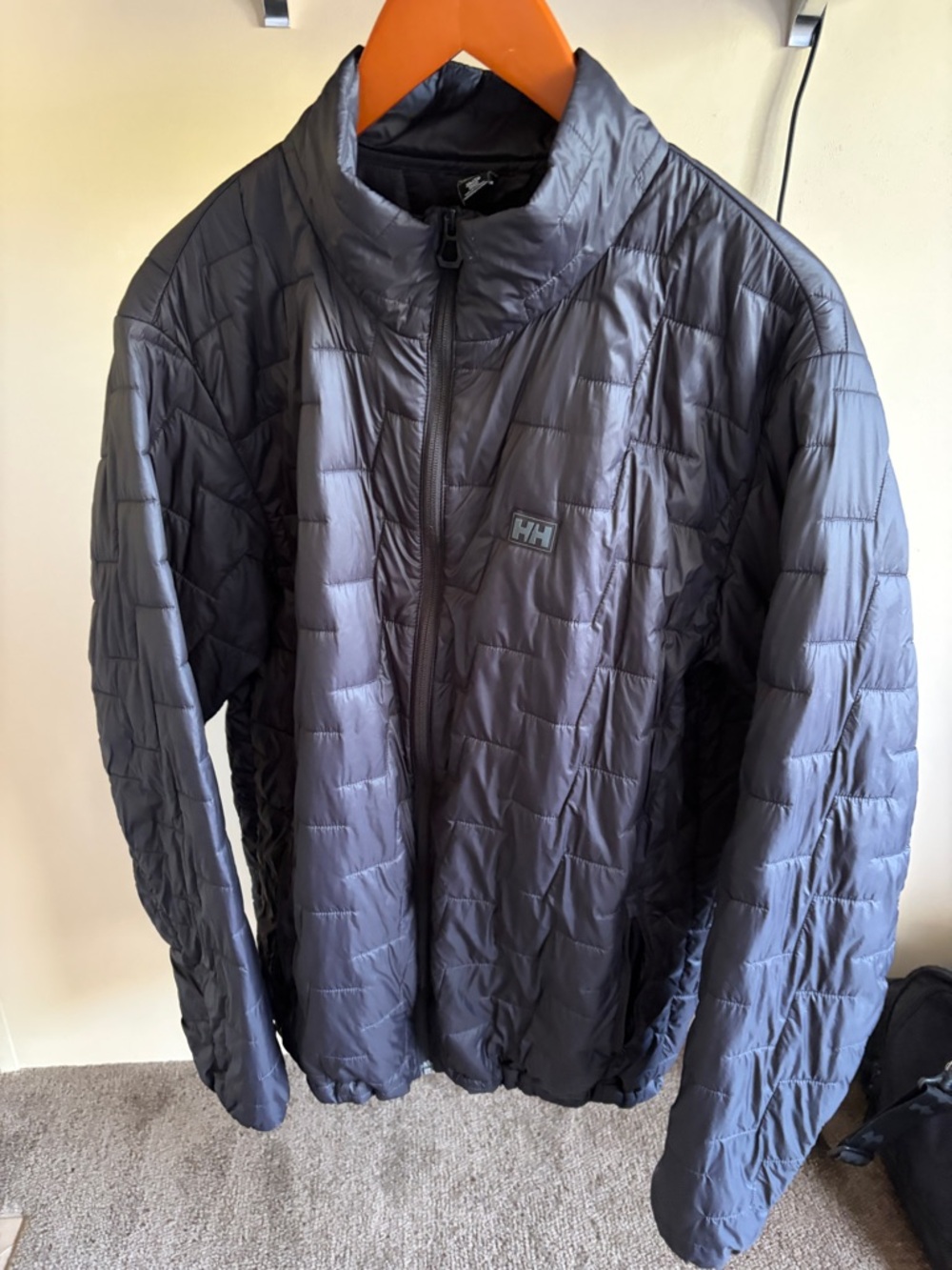 Helly Hansen Men's Quilted Insulator Jacket - Charcoal Gray